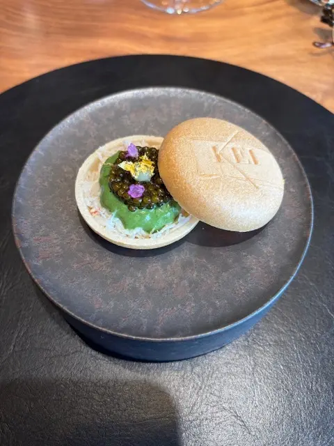 虎屋　銀座　クリスマス　ESPRIT C. KEI GINZA エスプリ セー 計 銀座　キャビア　フレンチ