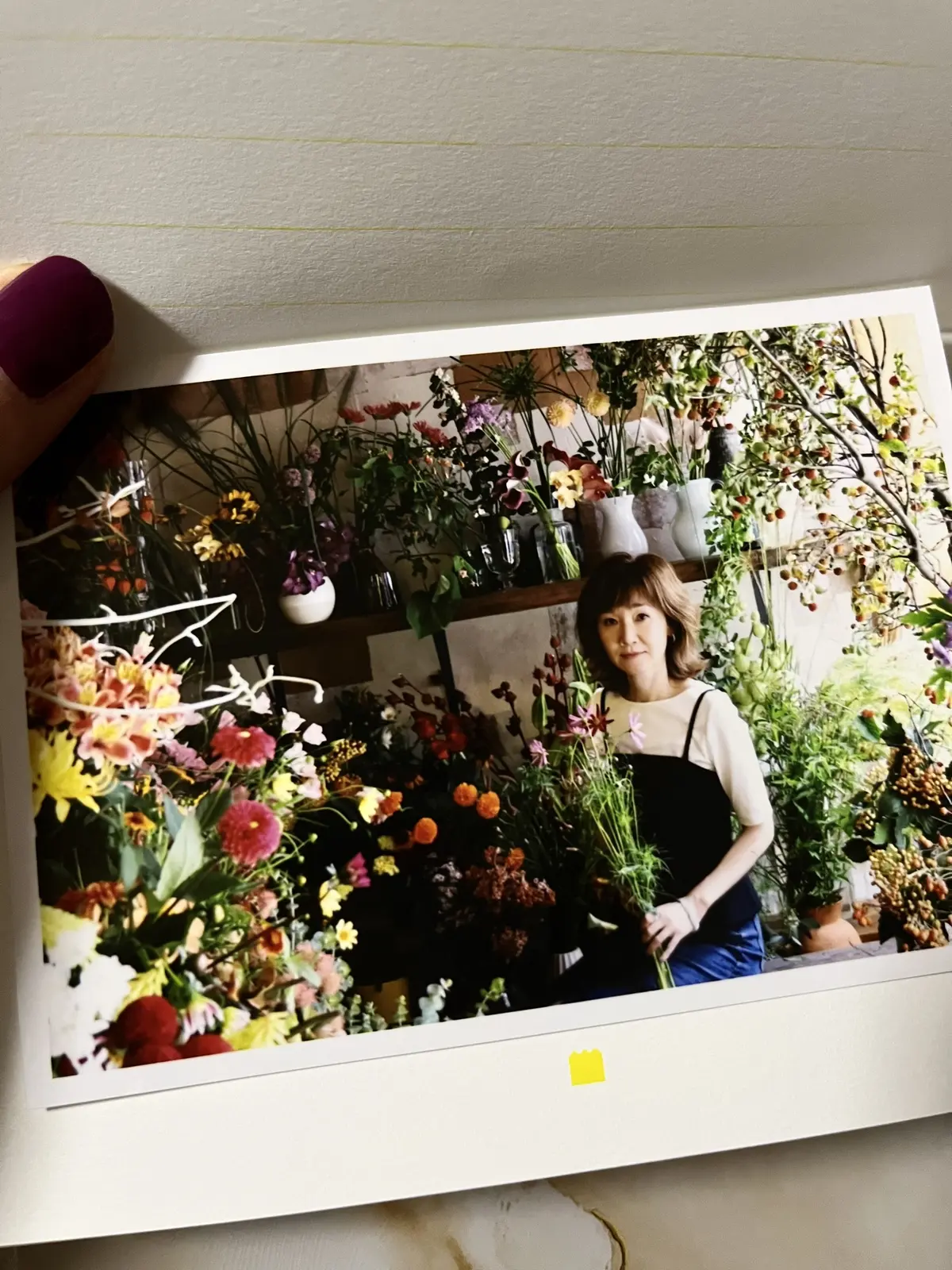 久々の花活♪秋色のお花の中で〝花屋で写真の画像_16