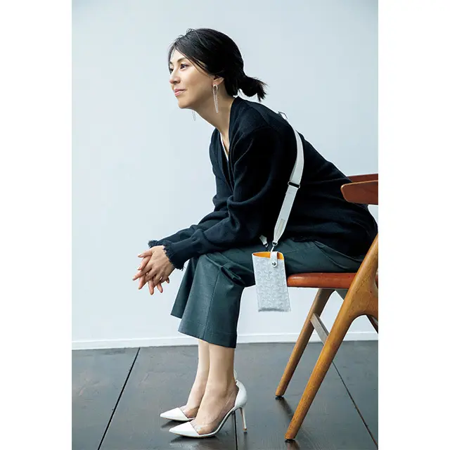 ここぞというときの一足に！雨宮塔子さんの「ハイヒール」スタイル