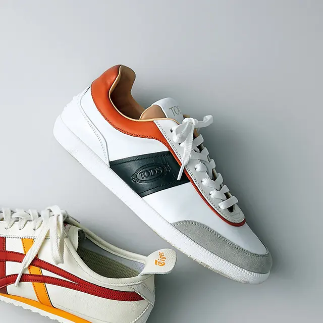 端正な足もとを演出