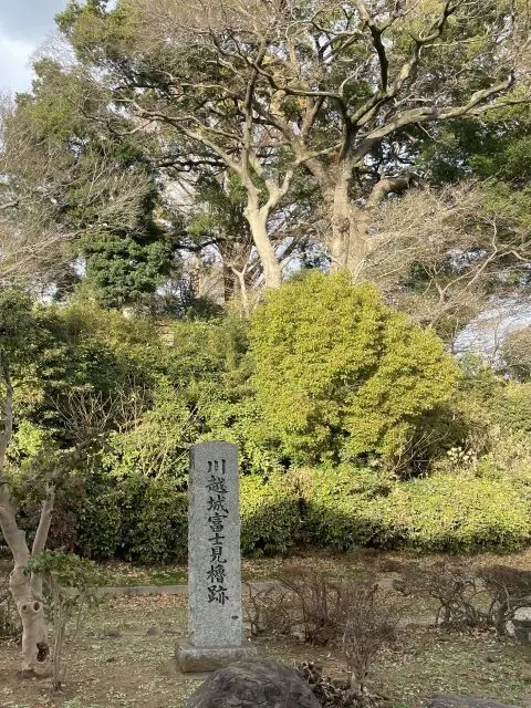 富士見櫓跡の石碑