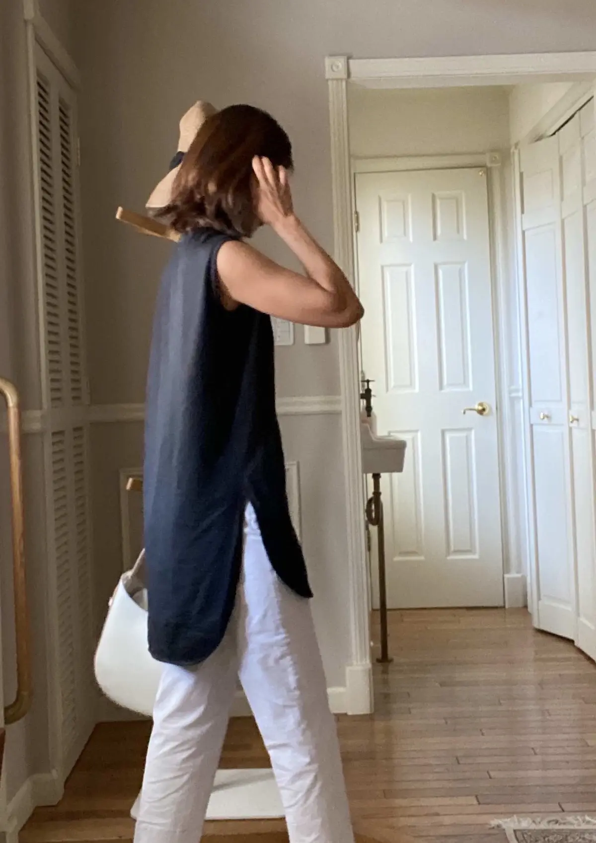 夏黒　ATONロングノースリーブTの画像_5