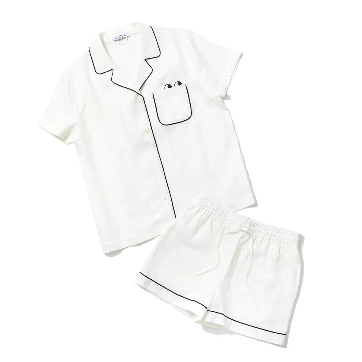 アニヤ・ハインドマーチの 「アイズ」リネンパジャマ