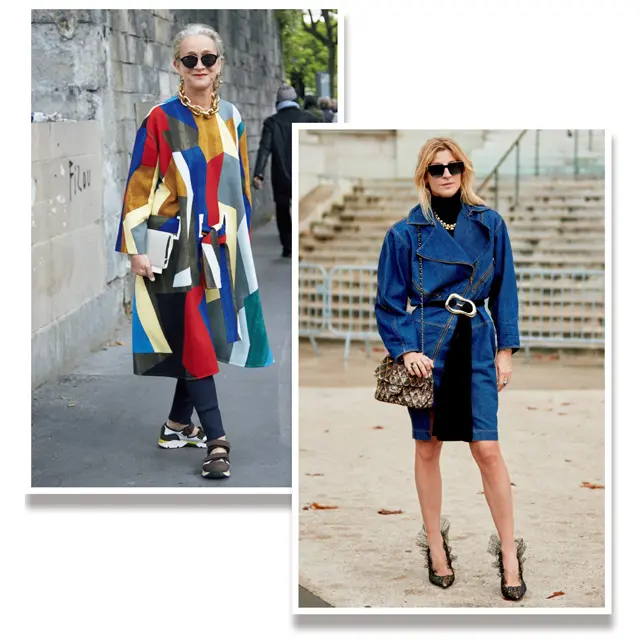 おしゃれ上級者のジャーナリストも大ぶりのチェーンネックレスを愛用