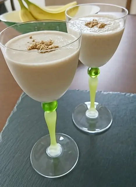 きなことバナナの豆乳ジュース