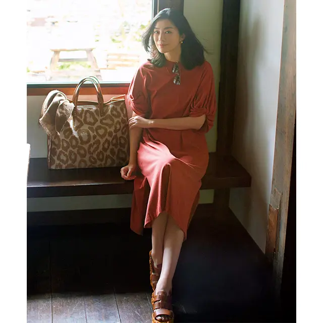 ちょっとお出かけするだけ、の休日も 　　女性らしさを忘れずにいたいから