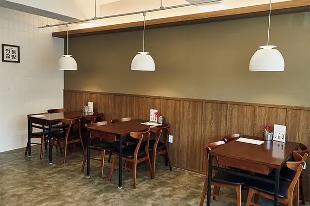 アットホームな店内。今 年1月にオープン