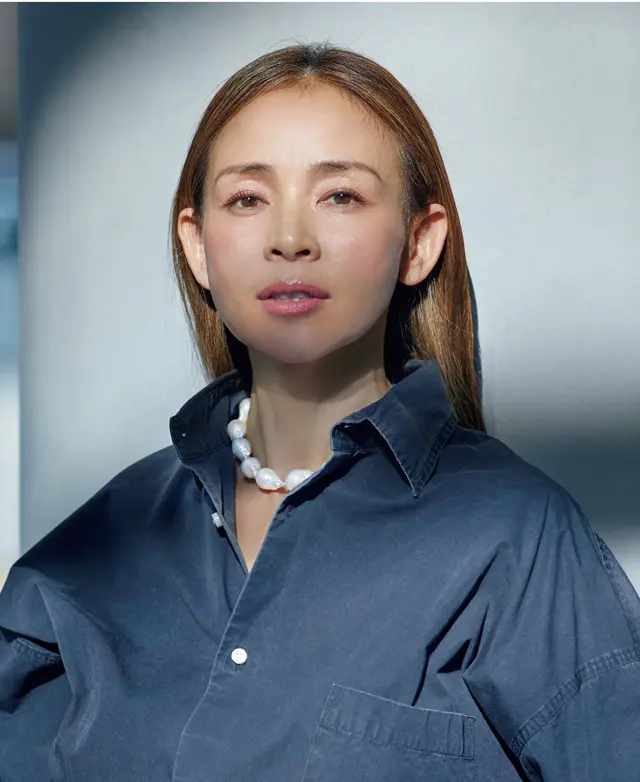 大粒のバロックパールが今どきの華やぎをもたらして