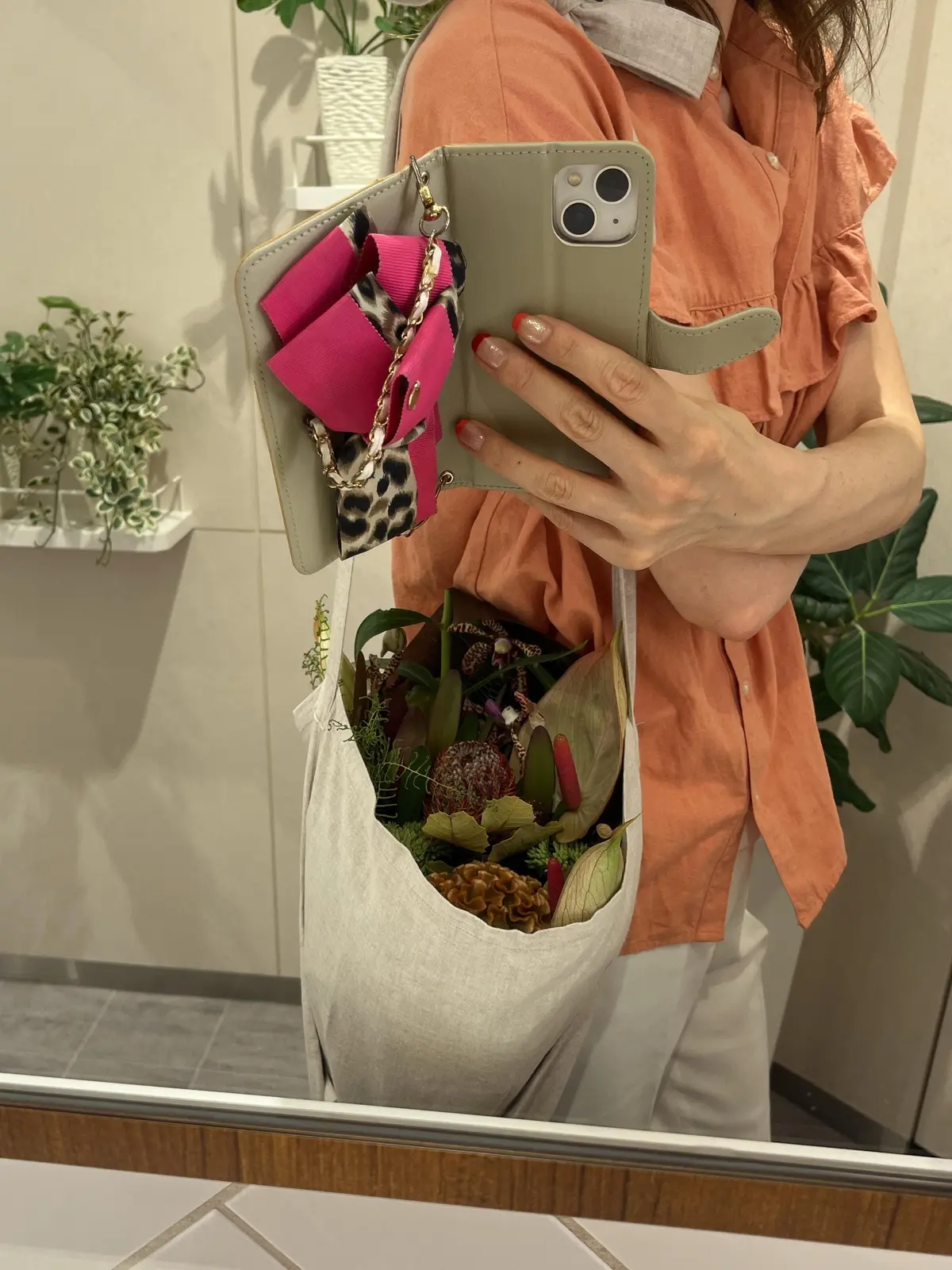 最後にトロピカル感あるブーケをの画像_19