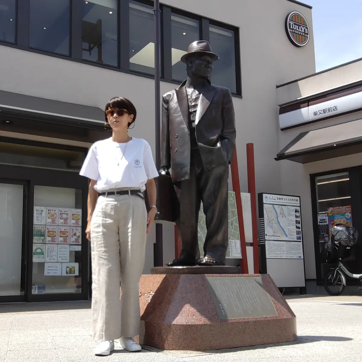 葛飾区　柴又　柴又駅　寅さん　
