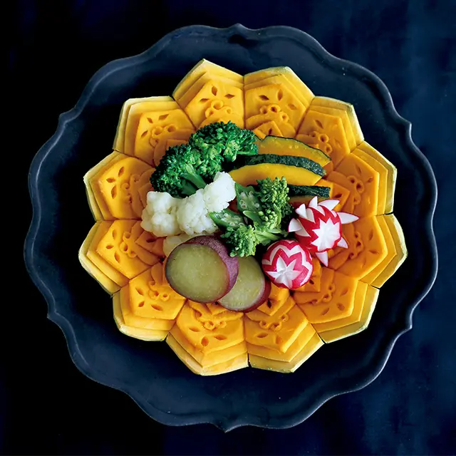 満腹感のあるレンチン蒸し野菜