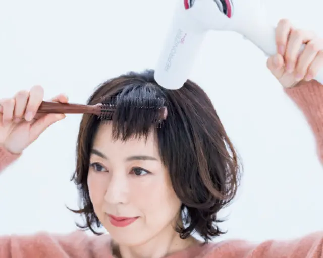 前髪を変えるだけで髪悩み解決！