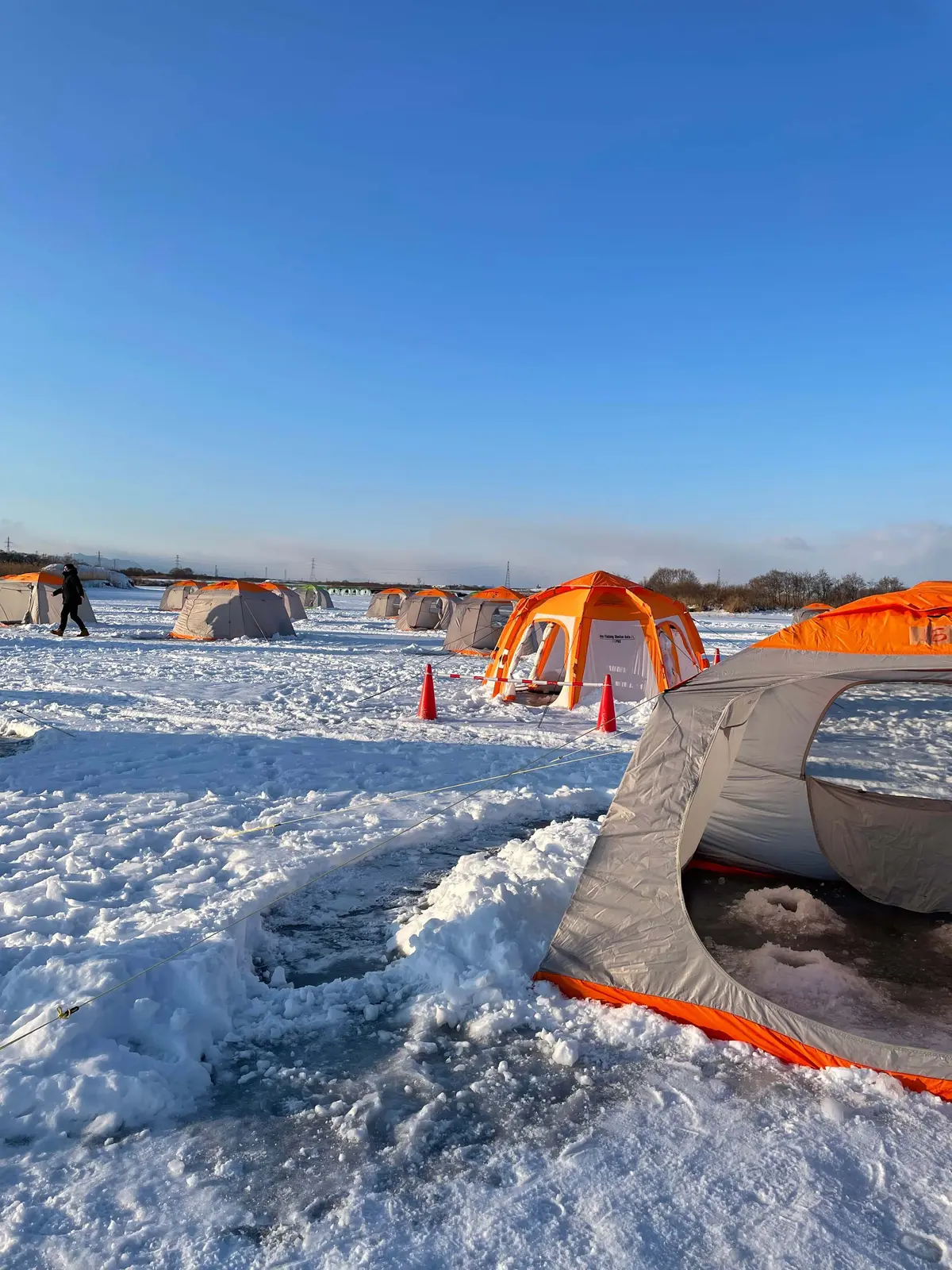 夢だった、氷上ワカサギ釣りを体験の画像_2