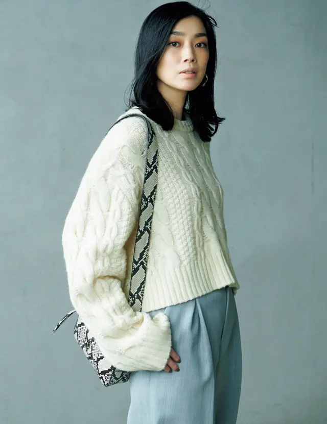 INSCRIRE（アンスクリア）のアランニット