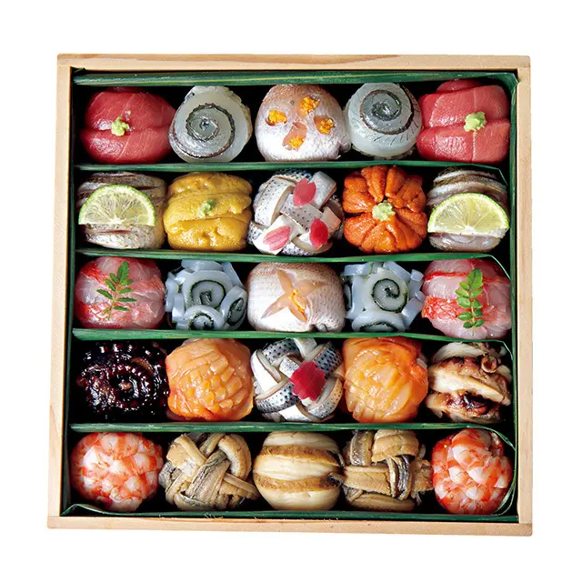 銀座 鮨青木「手毬鮨」