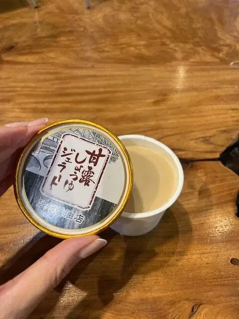 甘露しょうゆジェラート