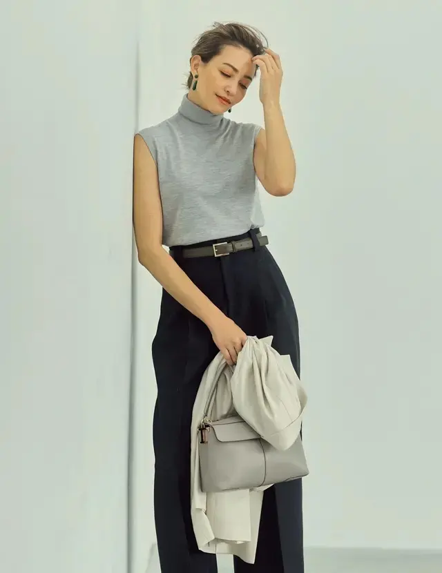 ニュアンスカラーでマイルドに境界線を引く