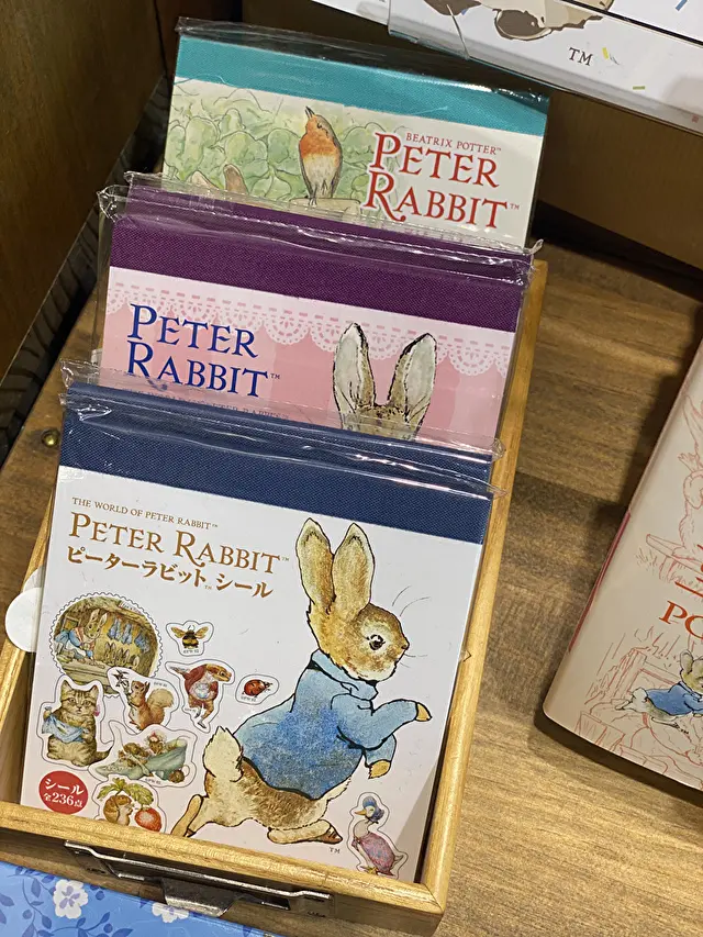 ピーターラビットのシール本