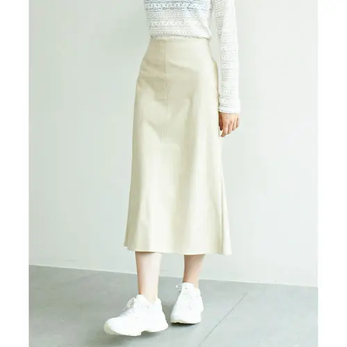 GALLARDAGALANTE エコスエードマーメイドスカート