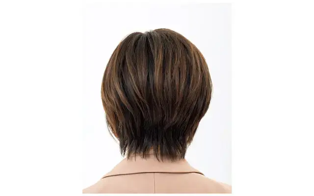 後から見たヘアスタイル