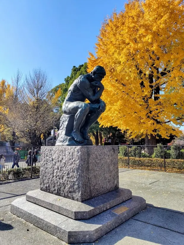 スカーフスタイルで紅葉の上野&老舗グルメの画像_2