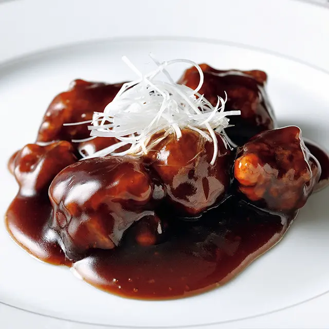 「黒酢の酢豚」180g ￥1,296