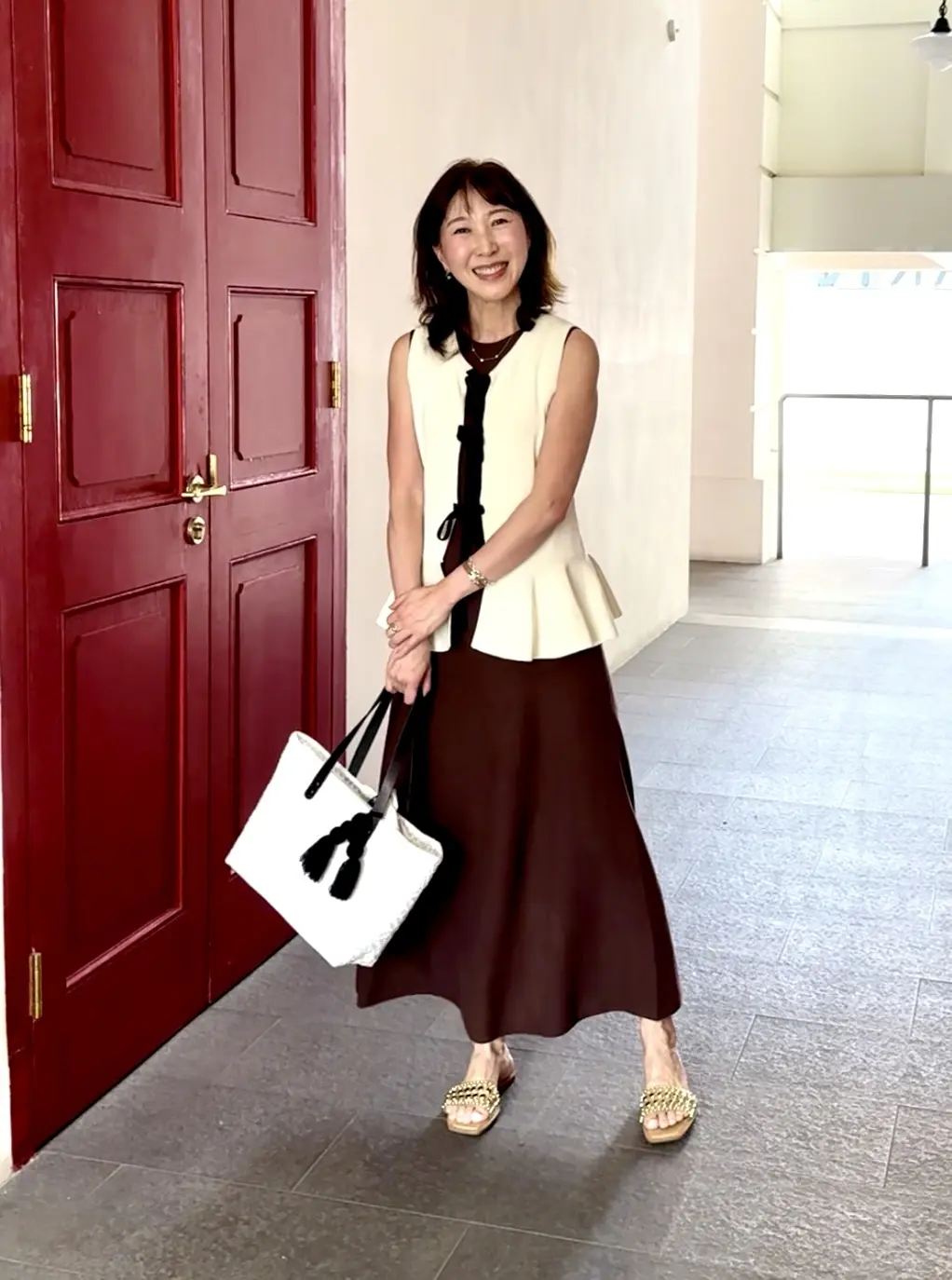 ワンピースコーデ