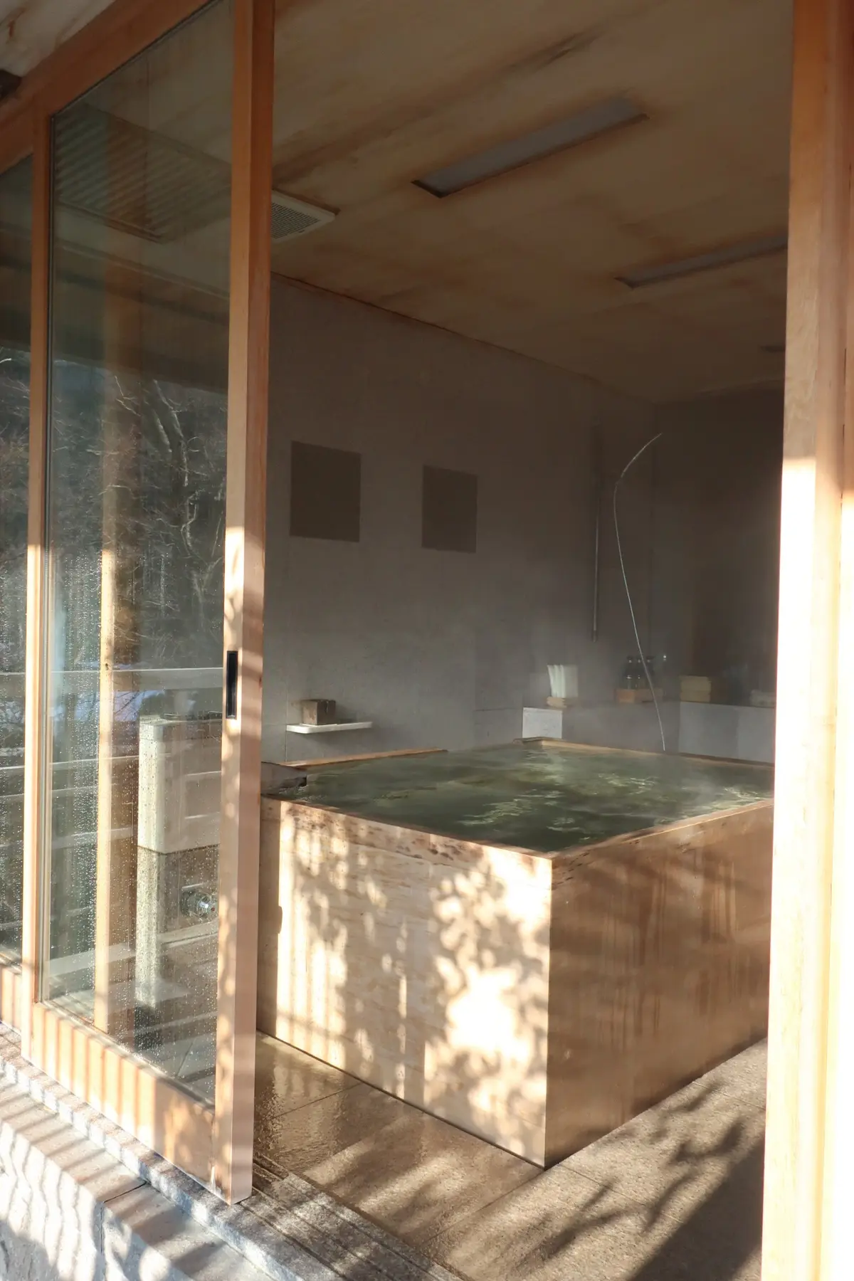 部屋付き露天風呂　強羅花壇