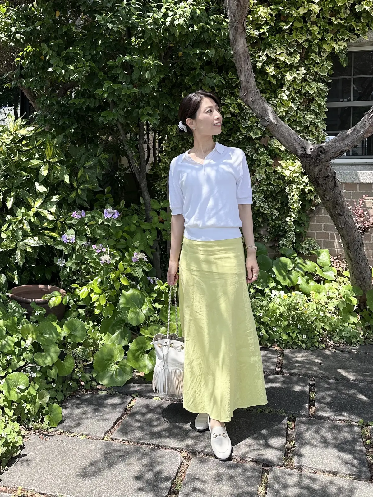 アラフィフ　ポロシャツコーデの画像_2