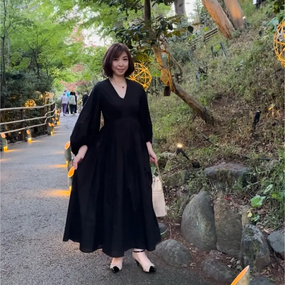 マリハ　MARIHA ワンピース　袖ボリュームワンピース