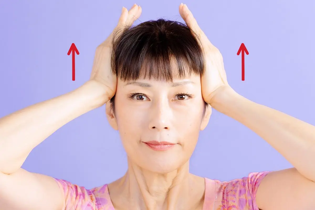 OurAge×Webエクラ　リンパケア２　蝶形骨　こめまみ