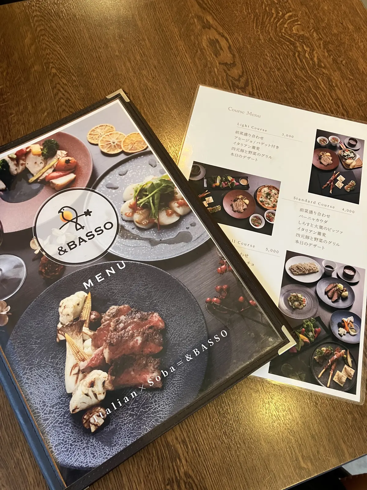 アンドバッソ　渋谷イタリアン　イタリアン蕎麦　jマダム