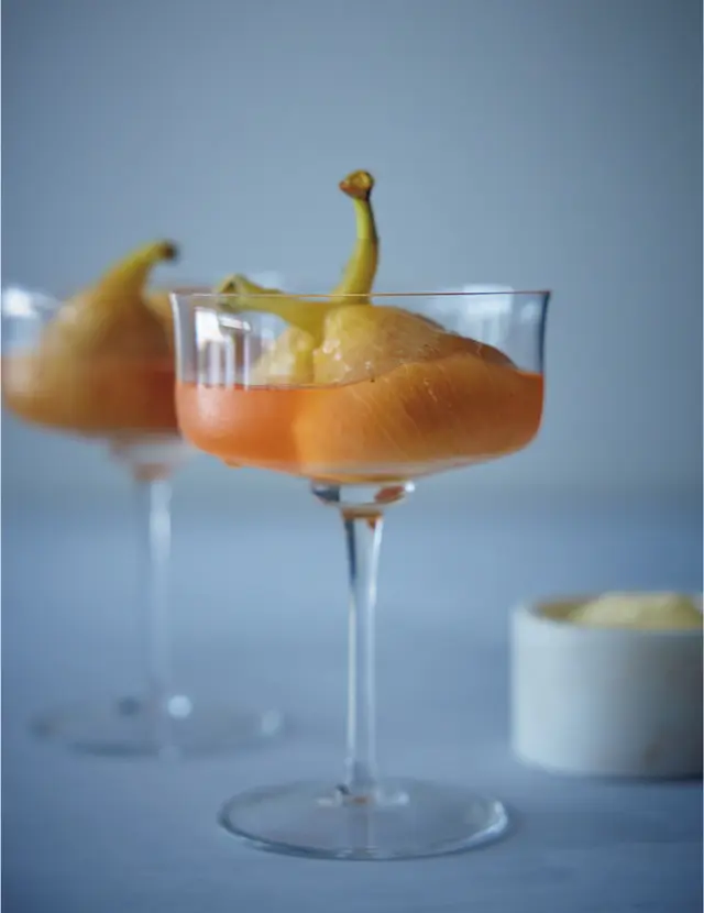 白ワインコンポート