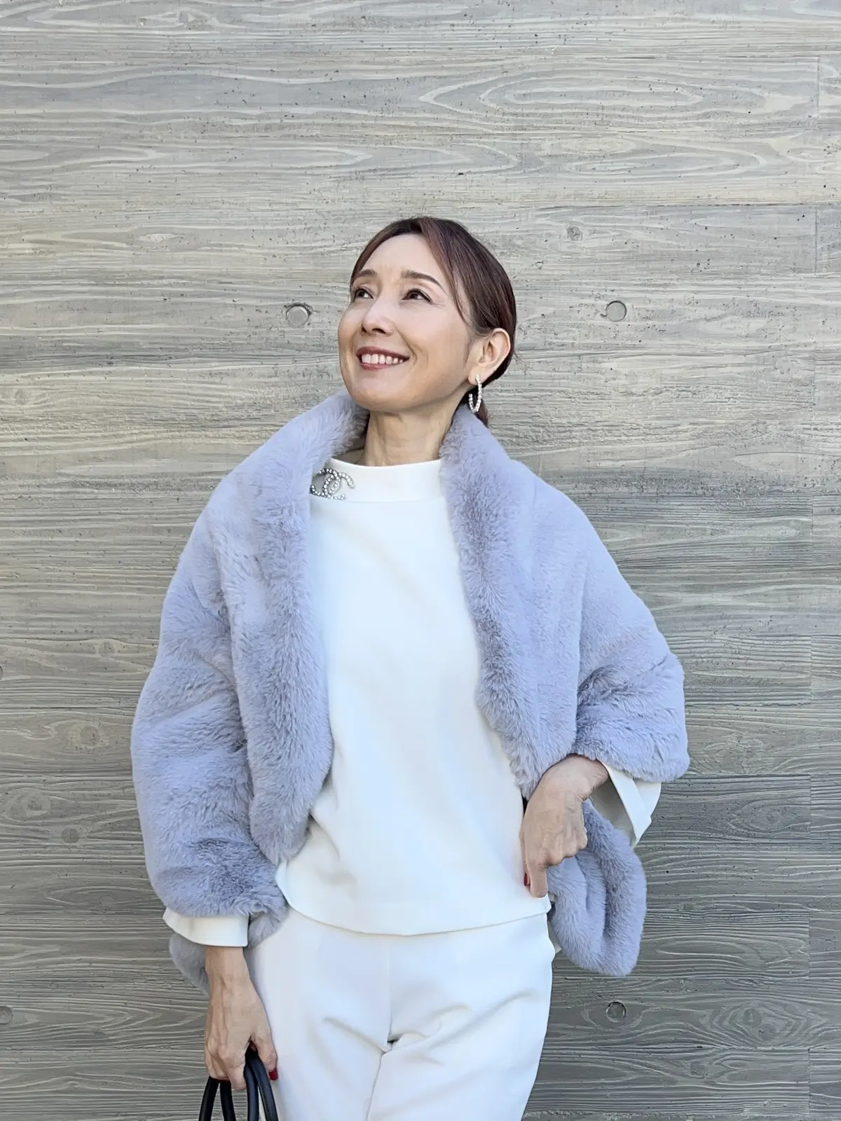 開運コーデ10 冬の大人ホワイト  春のの画像_1