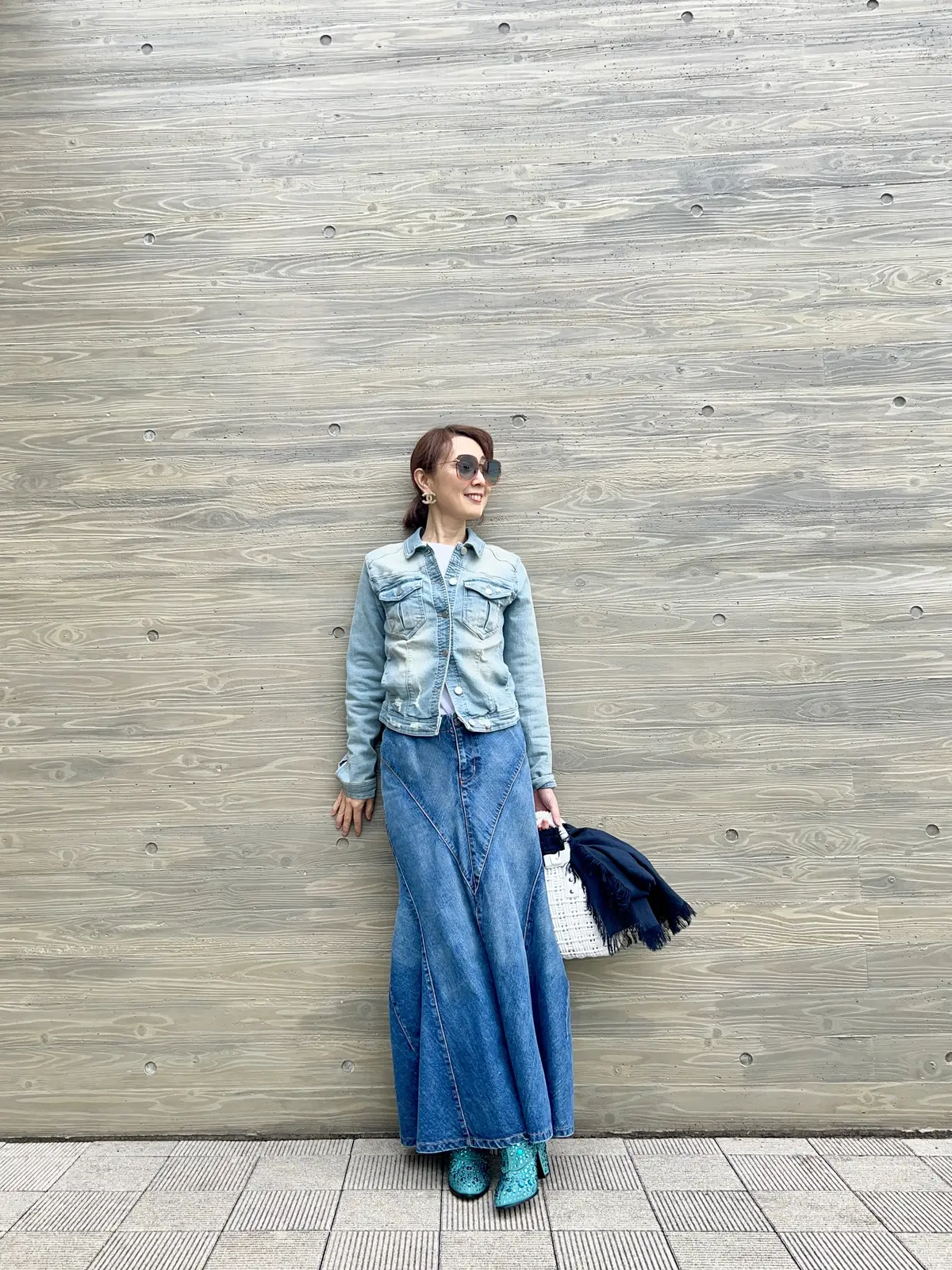 デニムコーデで花散歩　都内屈指のパワースの画像_8