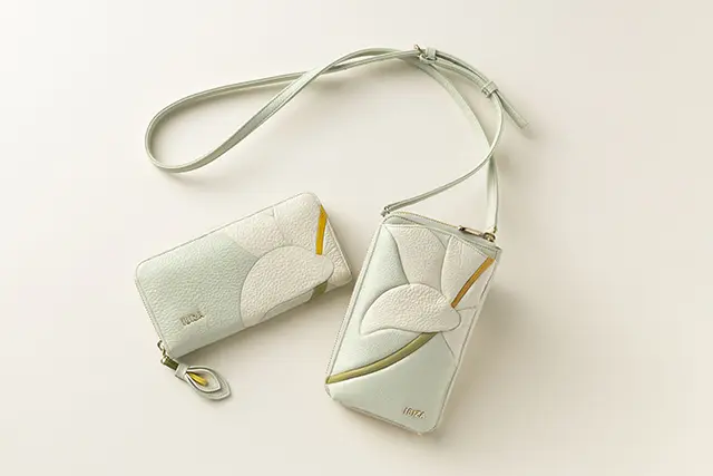 同シリーズのスマホウォレット＆長財布も使いやすくて映える！