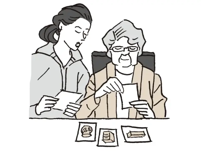 撮った写真を見せながら判断を。実家に戻れないなら処分してOK