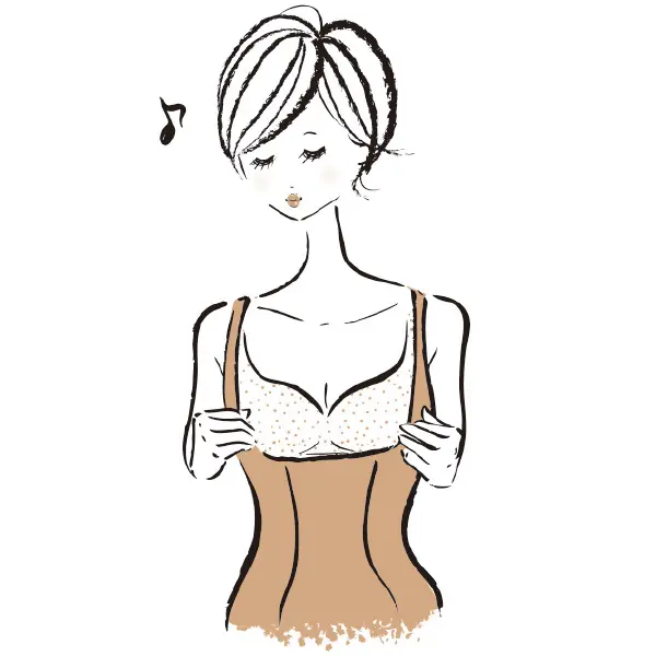 きれいな補正下着のつけかた2