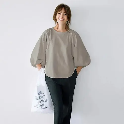 OUD×eclat ビッグスリーブプルオーバー ￥15,400