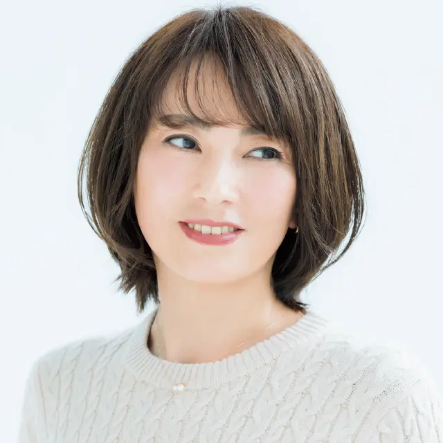 肩につく長さのボブ