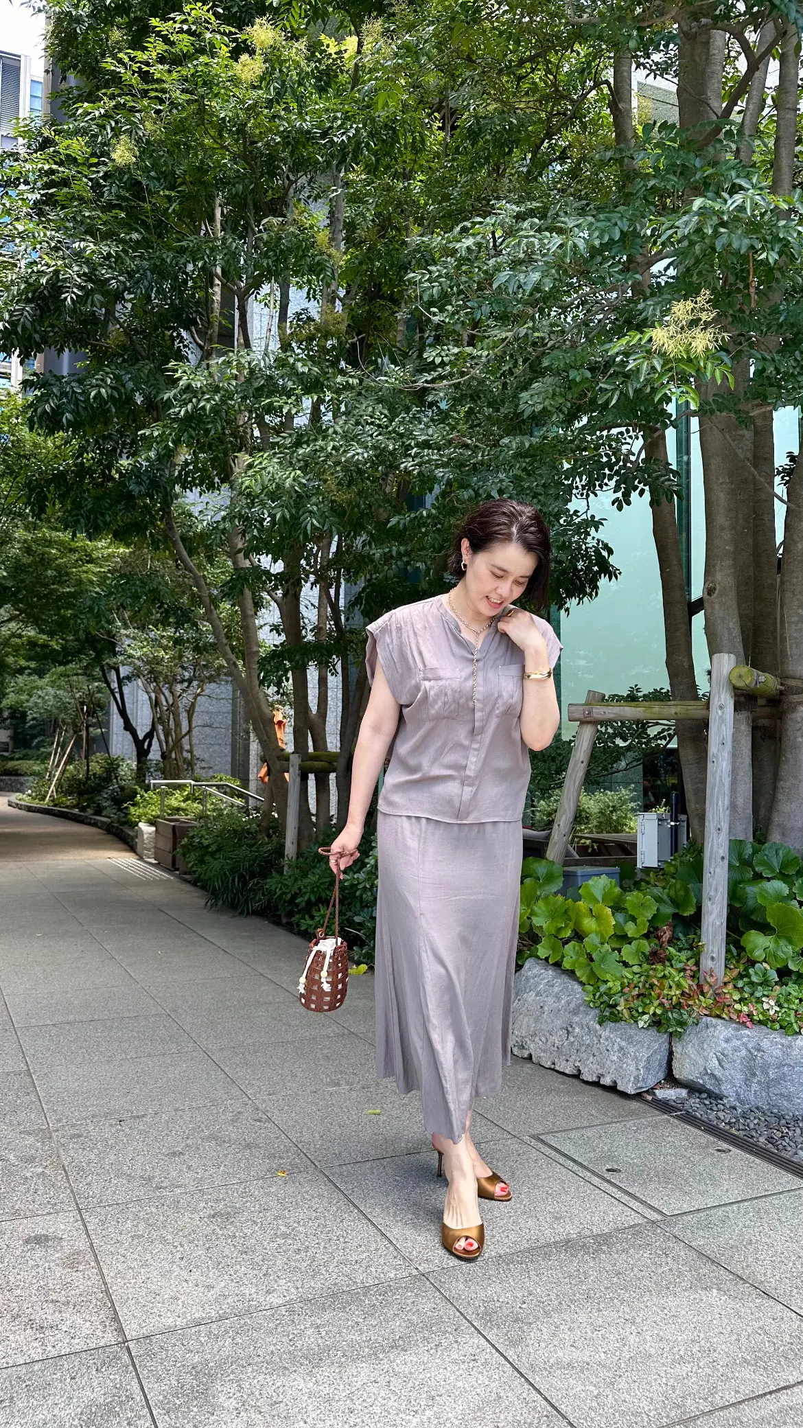 華組同期会♡ワンツーコーデで涼やかにの画像_11