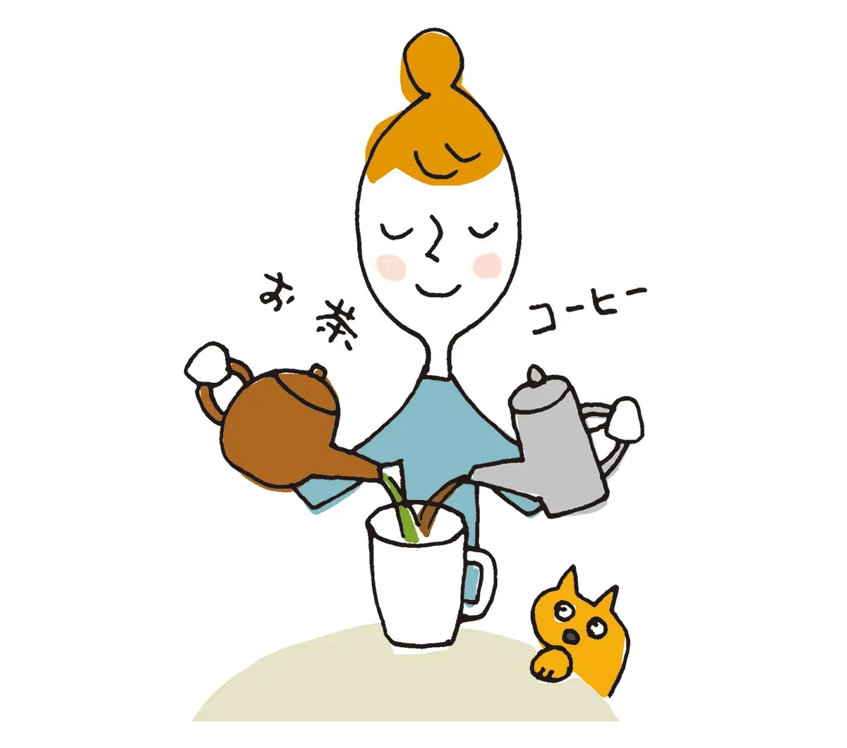 OurAge×Webエクラ　４ 「緑茶コーヒー」は頭すっきり＆気持ちを鎮める効果大　