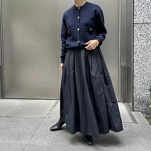 DOMELLE クルーネックカーディガン ￥53,900