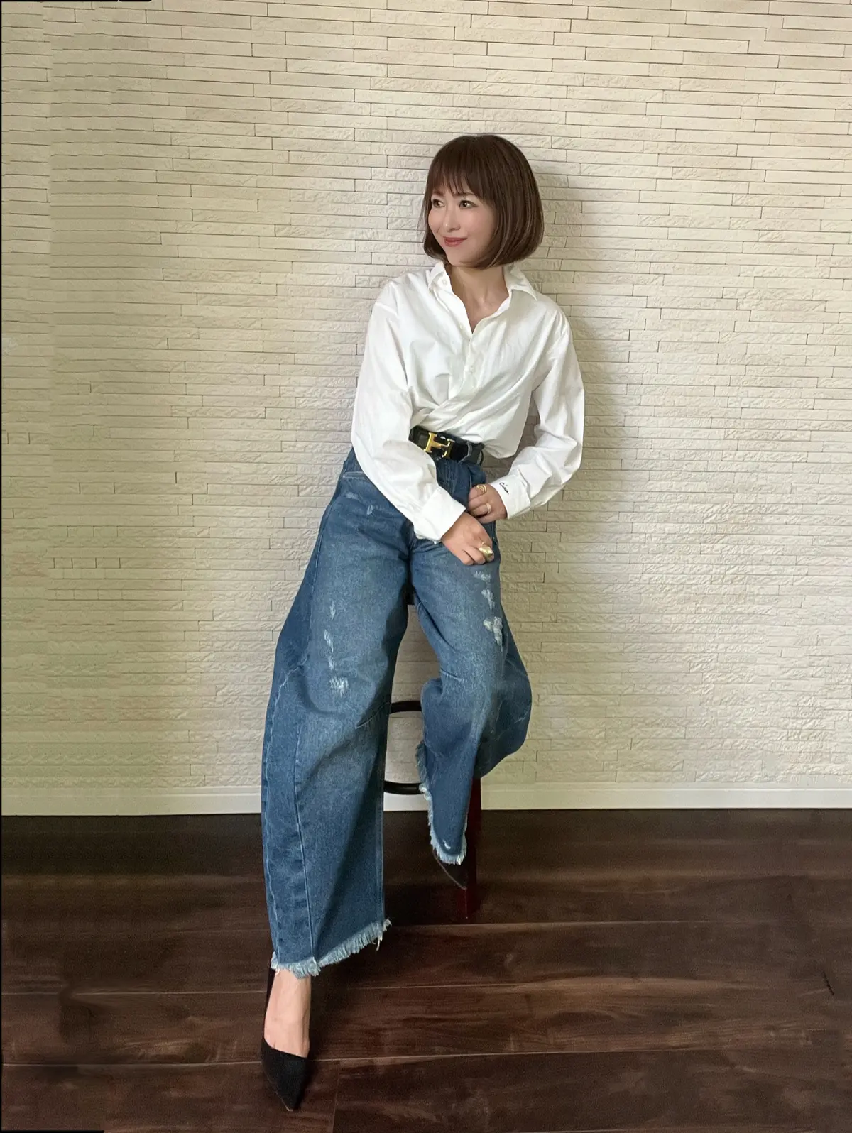 ゆったりデニムとゆったりパンツ 〜#chの画像_1