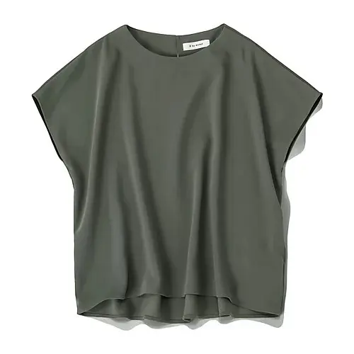 E by eclat とろみコクーンブラウス