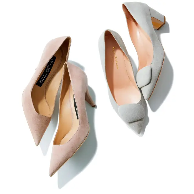 ルパート・サンダーソンのパンプスとセルジオ ロッシのパンプス