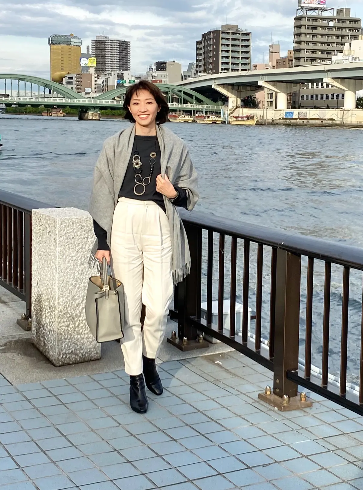 華組　ブーツコーデ