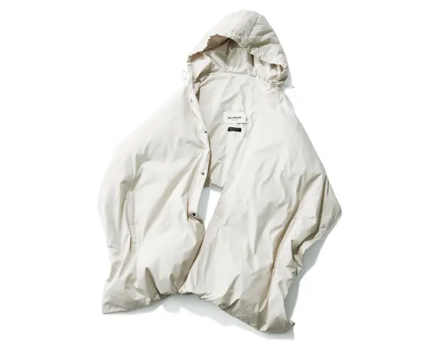 エレ ストリオフのダウンストール「ケープばおり」