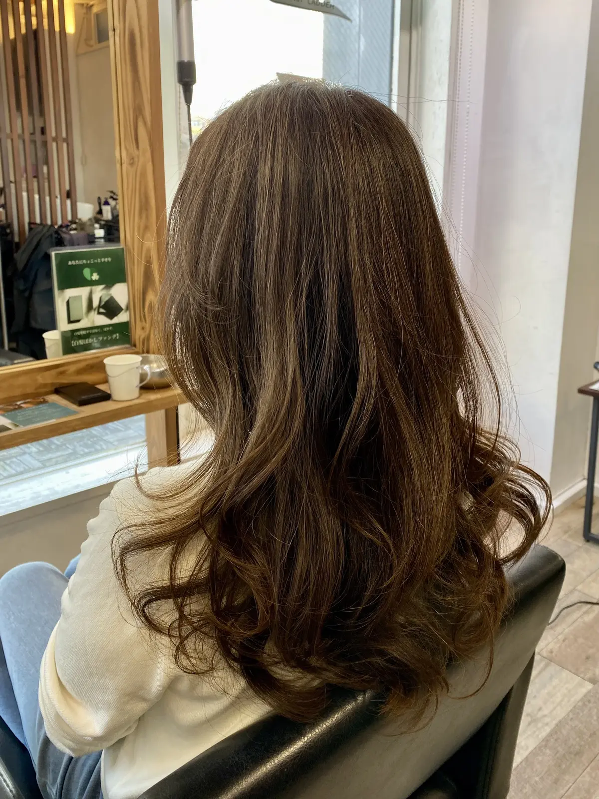 アラフィフロング外人風巻き下ろし