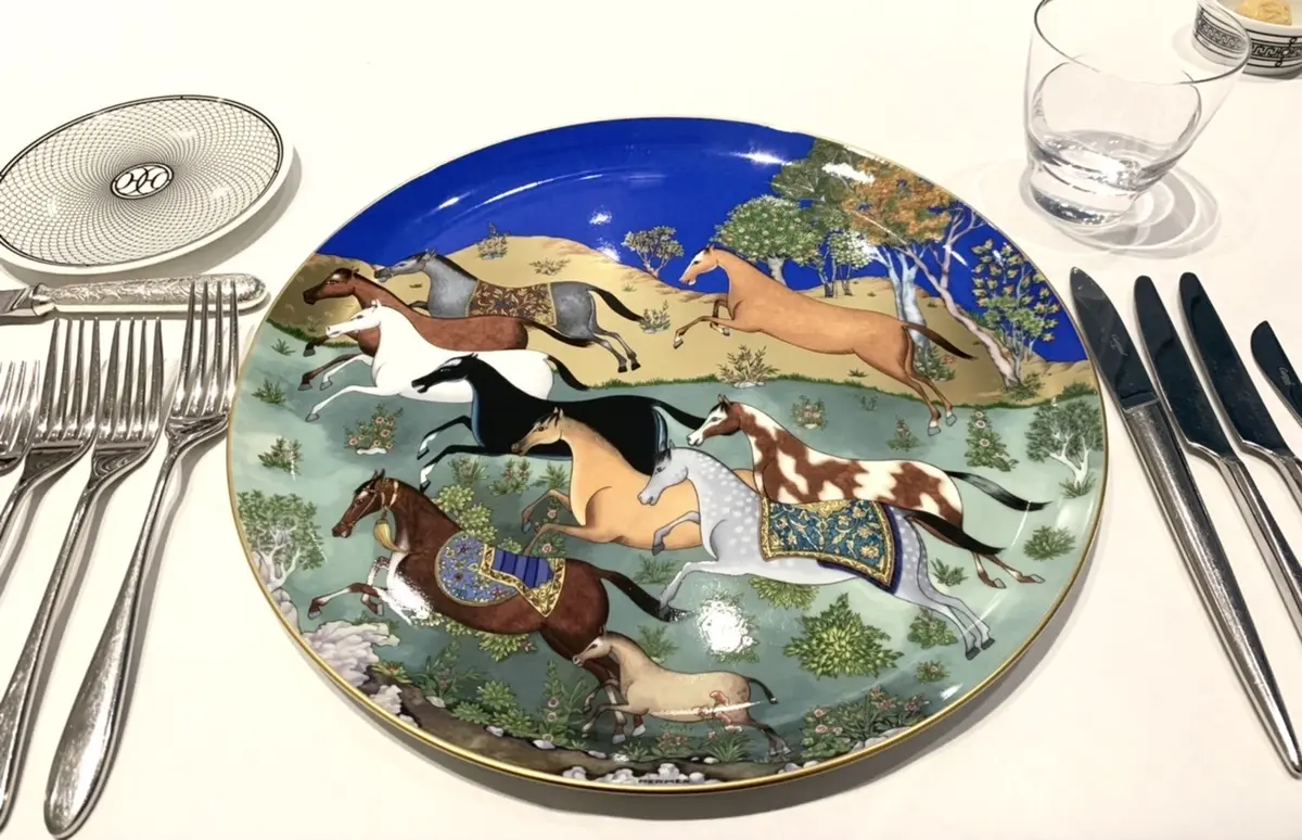 Hermèsの食器でいただく、Jマダムのの画像_1